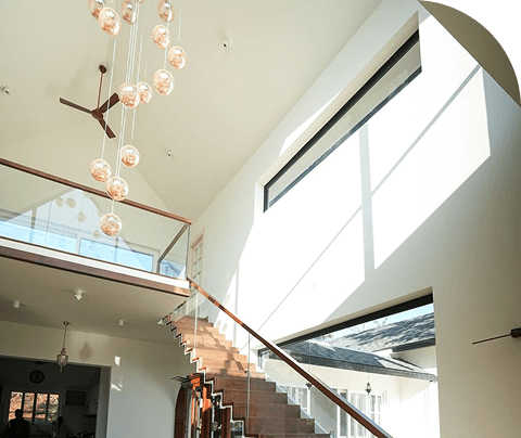 Contemporary kitchen design with premium finishes and modern appliances